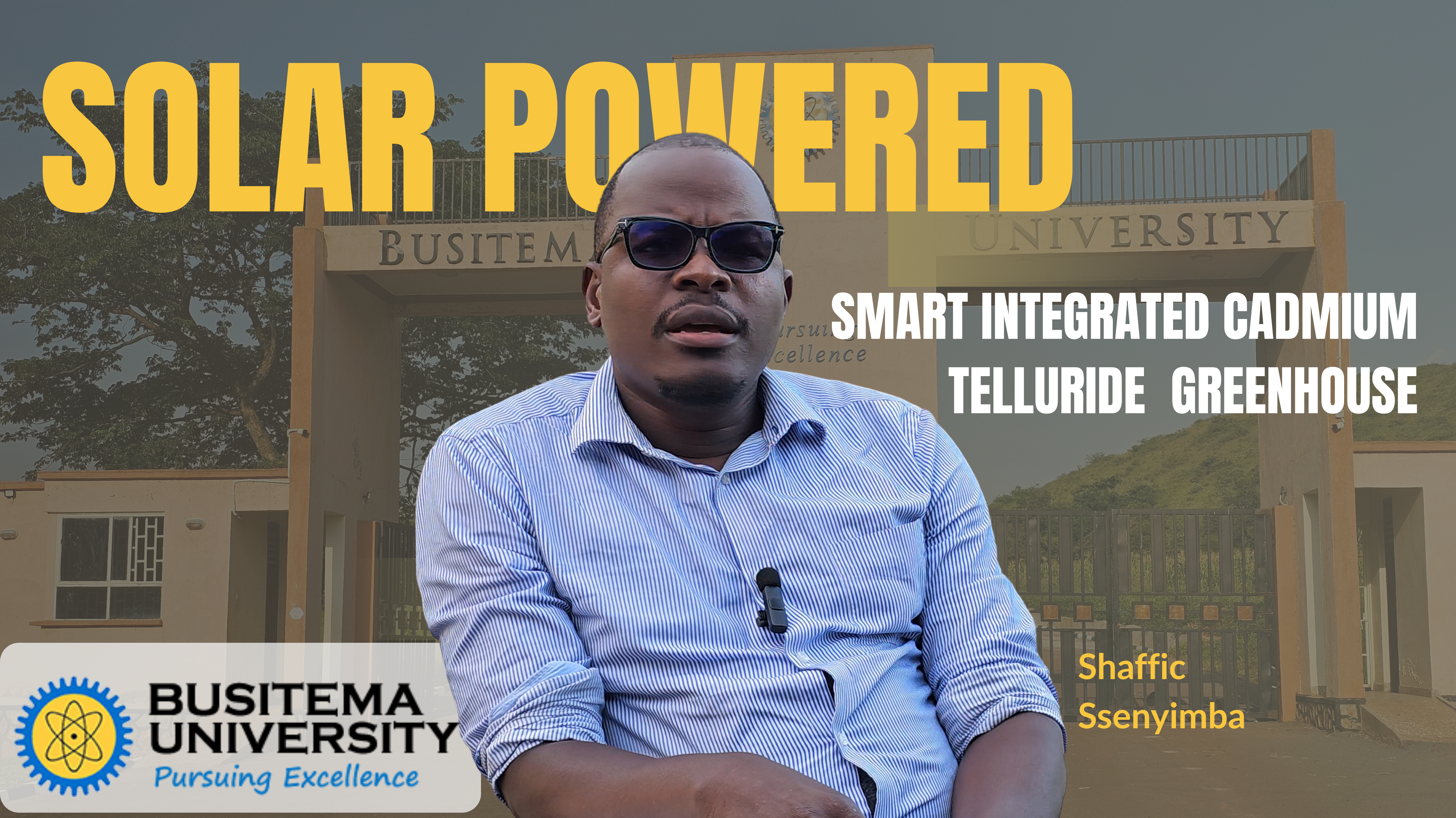 Busitema University Researchers Develop Solar-Powered Smart Integrated Cadmium Telluride Greenhouse for Sustainable Tomato Production in Uganda