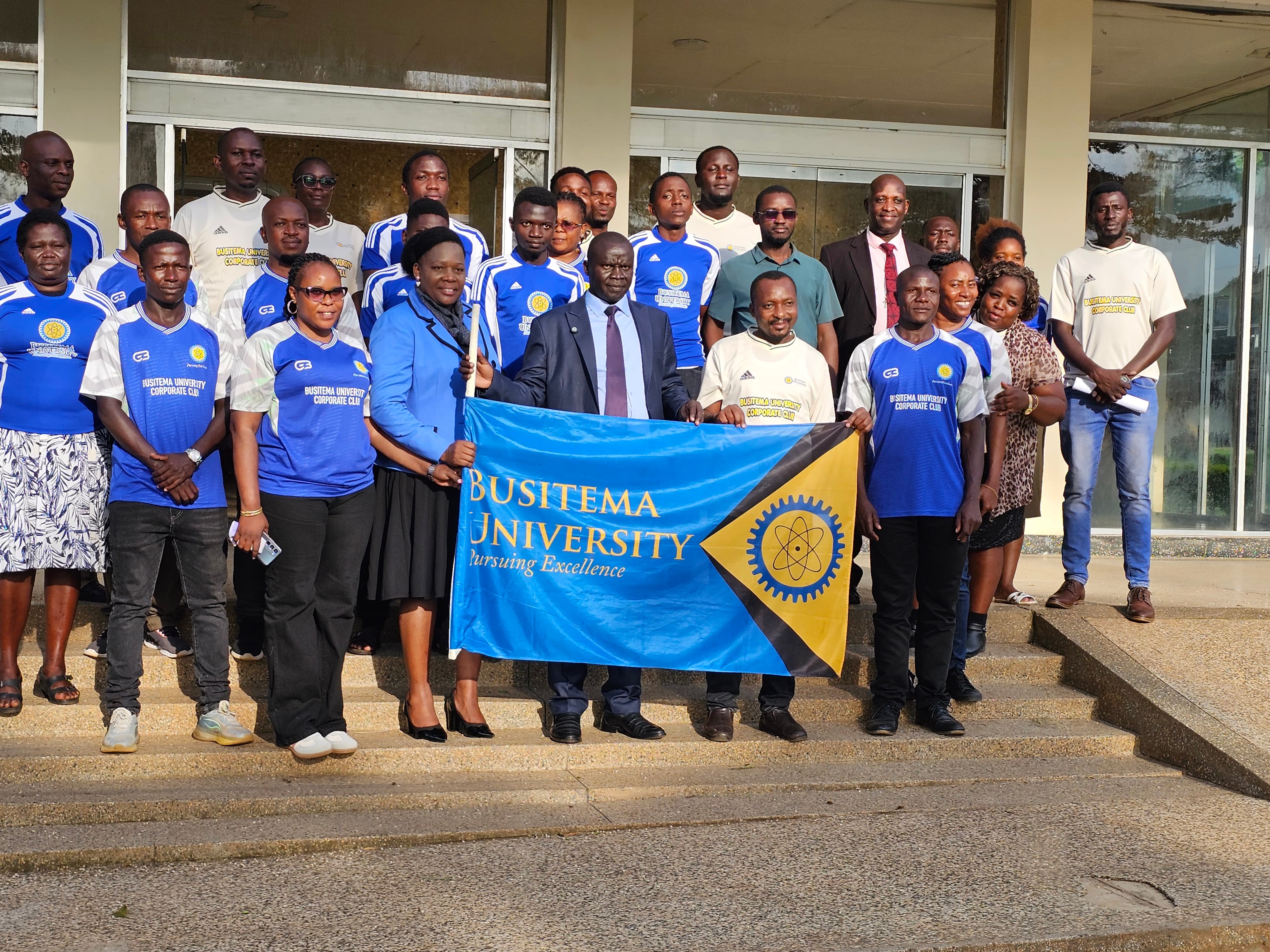 Busitema University Flags Off Corporate Team for Kabale as Sporting Ambitions Grow