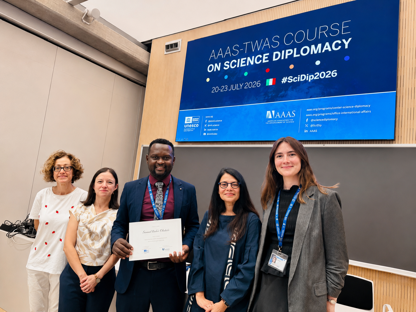 Busitema University's Dr. Samuel Baker Obakiro Represents Uganda at Prestigious AAAS-TWAS Science Diplomacy Workshop