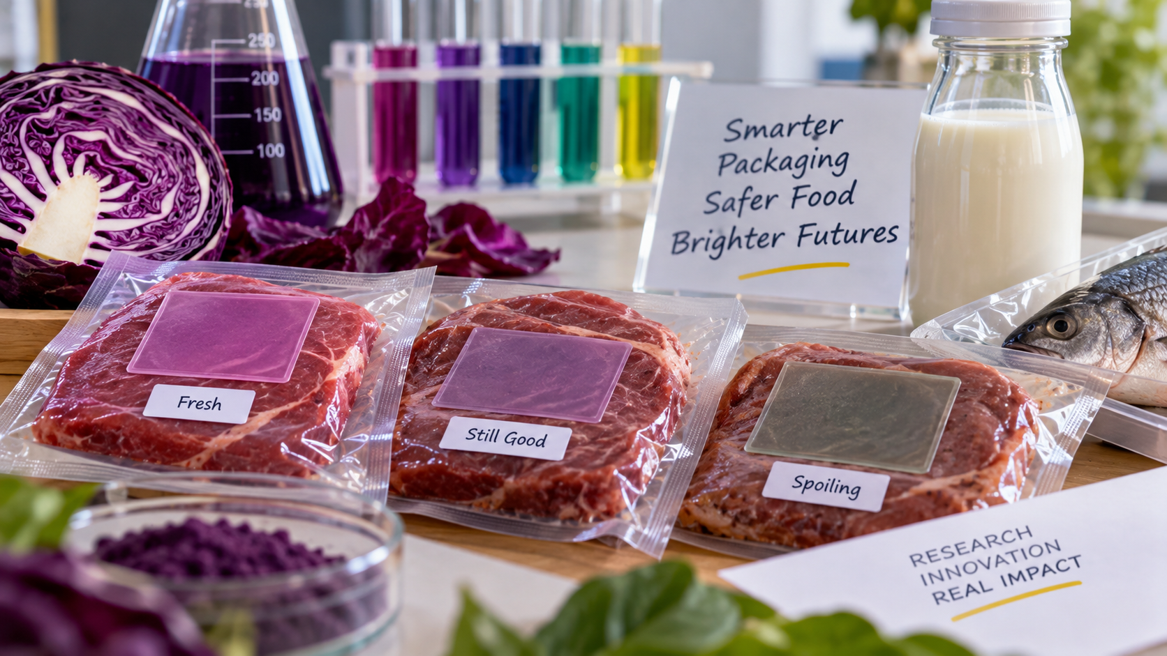 Busitema Researchers Develop Smart Packaging That Signals Food Freshness