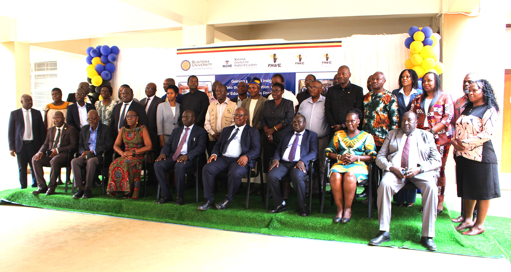 Group photo of delegates attending the benchmarking exercise