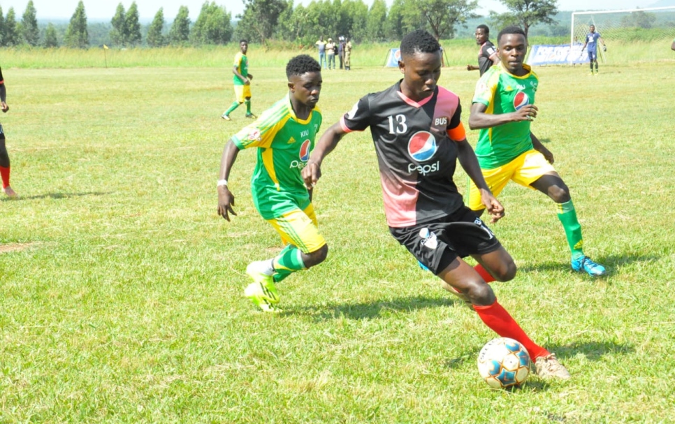 Busitema University Secures Victory Over Kampala International University in Hard-Fought Football Match