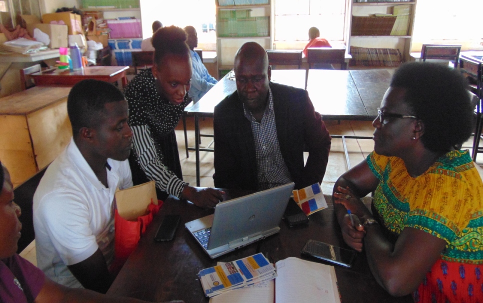 Busitema Engineering Library carries out an outreach Visit to Busia Secondary school