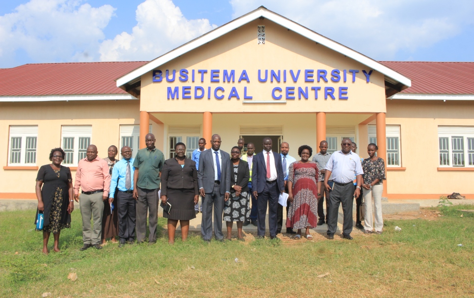 The Busitema University Medical Centre Hand-over Ceremony