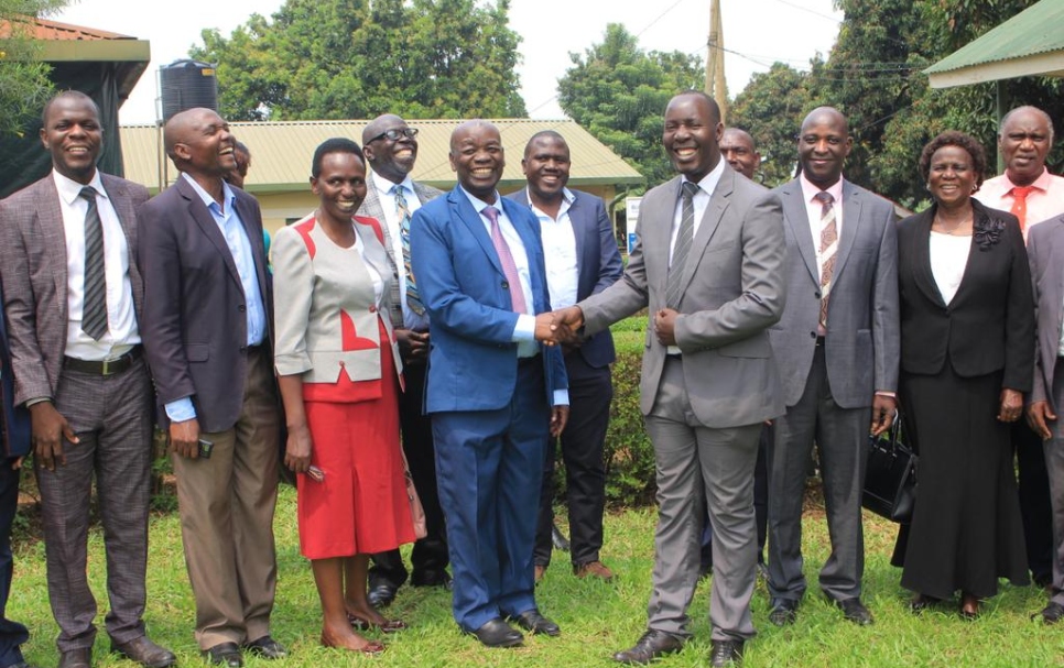 Professor Dan Kibuule Receives Office as the new Dean Faculty of Health Sciences