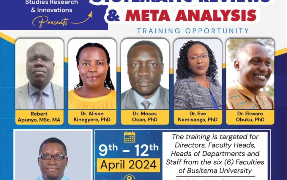 Systematic Reviews and Meta-Analysis Seminar