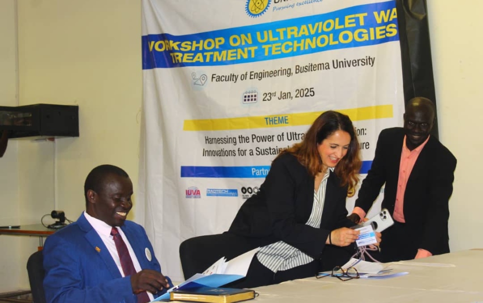 Busitema University Hosts Workshop on UV Technology for Sustainable Water Treatment