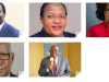 The five-member committee chaired by Mrs. Rosemary Mutyabule(Top Right), Justice Godfrey Namundi(Bottom Right), Professor Elly Sabiti(Bottom left), Assoc. Prof. Annabella Habinka Ejiri, Mr. Aloysius Kiribaki, and Mrs. Racheal Wandeka