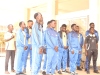 Busitema University Boons during the Flag off ceremony at Main campus